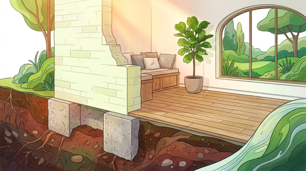 A pintura da sala começou a estufar e esfarelar bem em cima do rodapé? A umidade ascendente do piso está subindo pelas paredes
