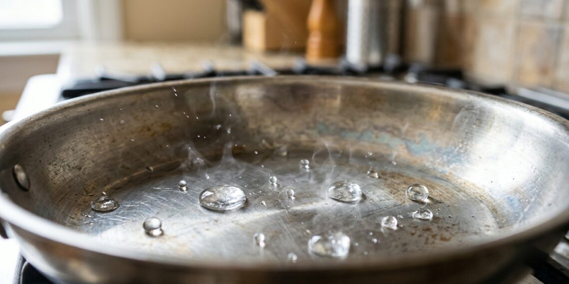 O ovo estrelado cola sempre no fundo da frigideira de inox e desfaz-se? O segredo físico do Efeito Leidenfrost