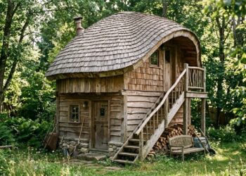Casa-cogumelo de Ben Swanborough premiada em 2017