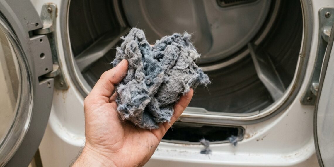Filtro e ventilação que afetam a secagem das roupas
