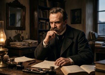Reflexão de Nietzsche sobre conflitos e comportamento