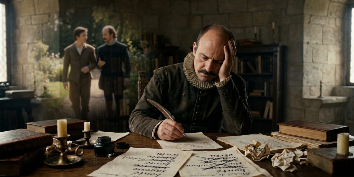 Montaigne tenta escrever sobre La Boétie enquanto diferentes explicações parecem insuficientes para definir a amizade.