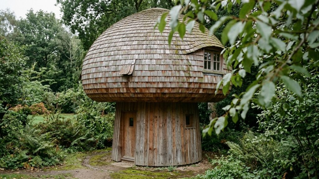 Casa-cogumelo de Ben Swanborough premiada em 2017