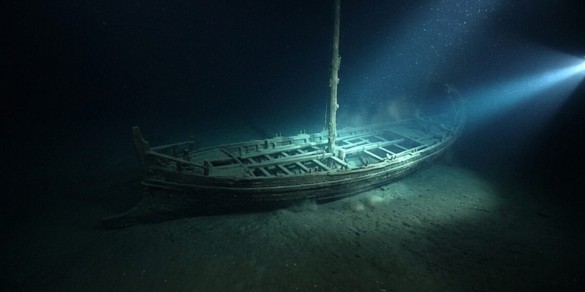 Navio grego de 2.400 anos preservado no fundo do Mar Negro