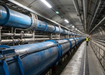 O acelerador subterrâneo de 27 km com mais de 9 mil ímãs