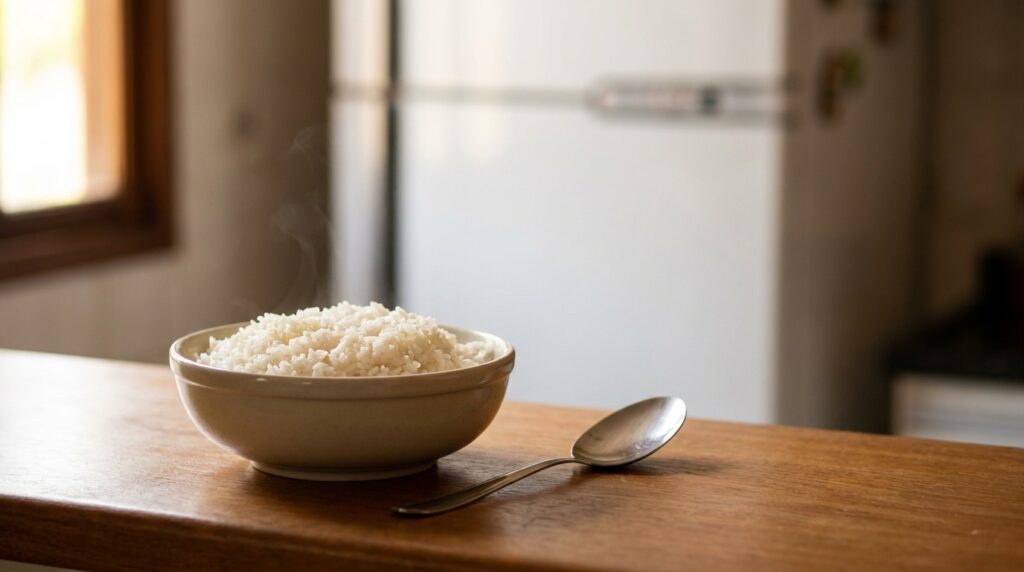Arroz de ontem pode fazer mal? Entenda como a bactéria Bacillus cereus se multiplica quando o alimento fica fora da geladeira