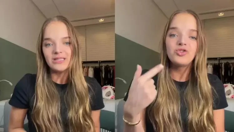 Rafaella Justus se pronuncia após ataques por foto com bandeira do Brasil