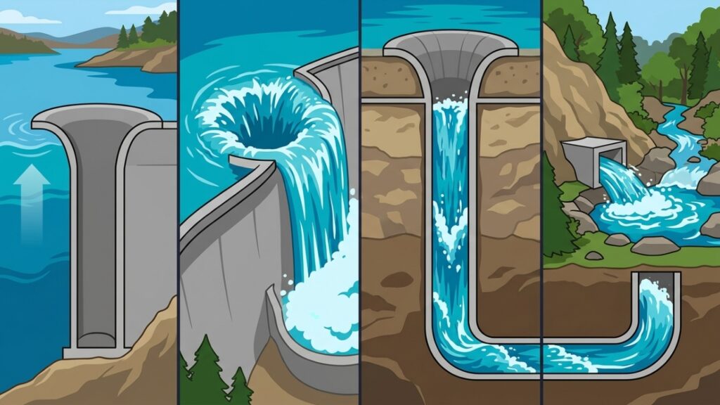 Storyboard_illustrating_water_fl%E2%80%A6_20261013000623-1024x576 Quando este reservatório enche demais, a água começa a cair dentro de um funil de 22 metros de largura e despenca cerca de 60 metros por um poço