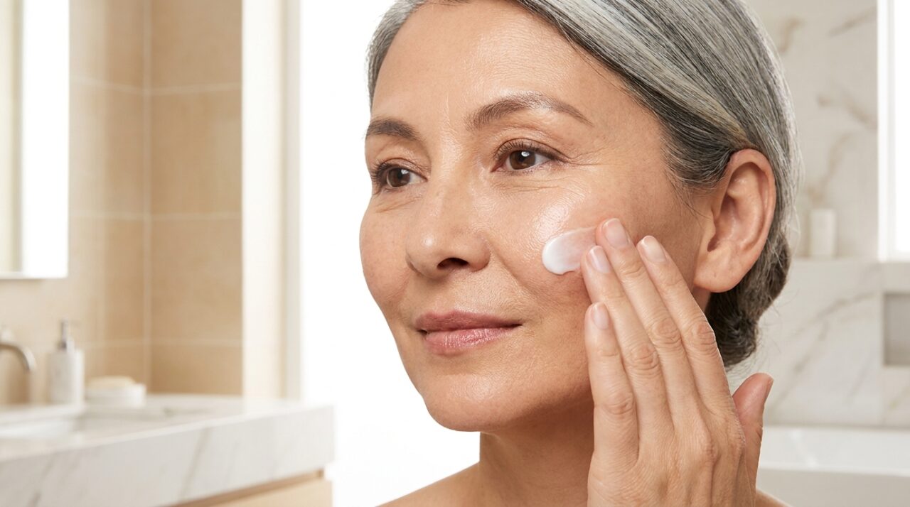 Dermatologistas explicam por que a pele pode ficar mais seca após os 50 anos e como evitar que a maquiagem acumule nas rugas