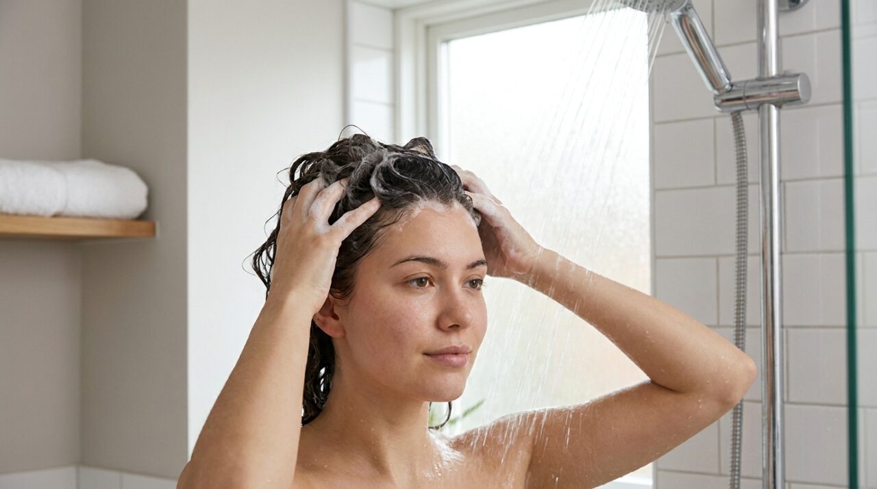 Os dermatologistas explicam: “Lavar o couro cabeludo com a frequência adequada ao seu tipo de cabelo pode ajudar a controlar o acúmulo de oleosidade sem recorrer a receitas caseiras”