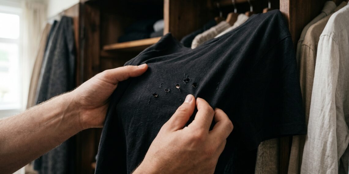 A técnica de blindagem mais eficiente sobre quais são as 5 coisas guardadas no guarda-roupa que atraem traças