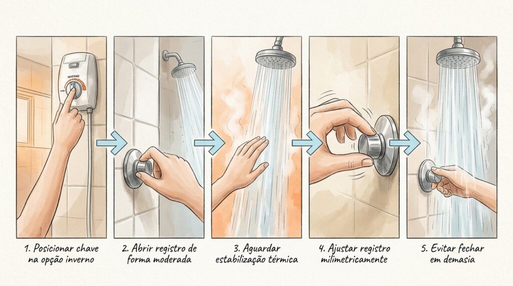 A torneira elétrica da pia da cozinha não quer esquentar a água de jeito nenhum nas manhãs geladas de inverno? A vazão está a vencer a troca térmica da resistência