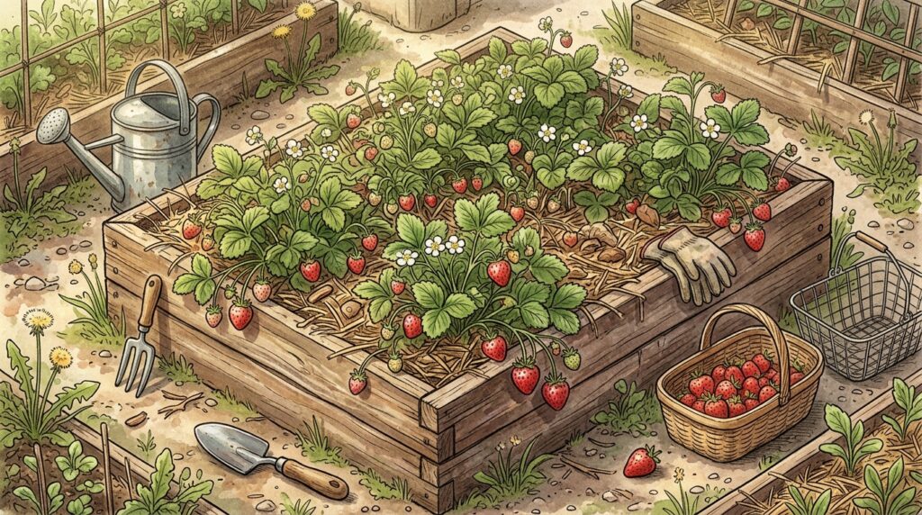 Os seus morangos amanhecem sempre roídos e com furos profundos? As lesmas noturnas deslizam pela terra húmida para atacar os frutos