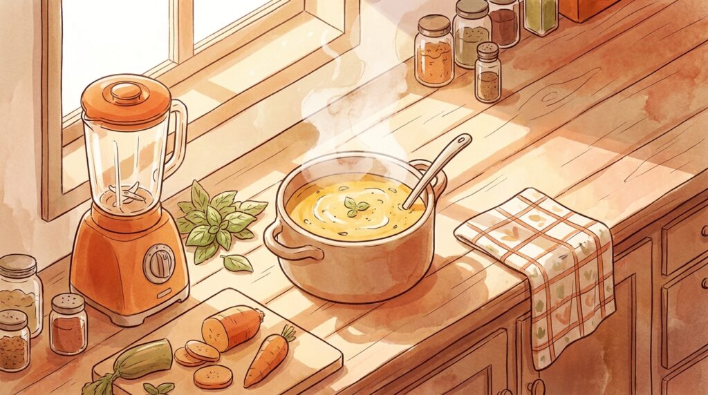 Foi bater sopa quente no liquidificador e a tampa explodiu voando longe? A expansão brutal do vapor exige um respiro