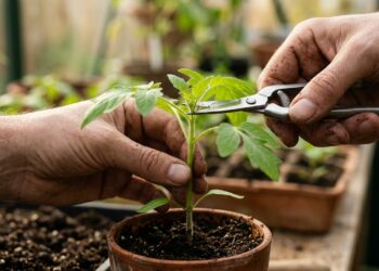 Os caules dos seus crisântemos ou cravos tombam com o peso das próprias flores? A falta de poda de pinçamento na fase jovem