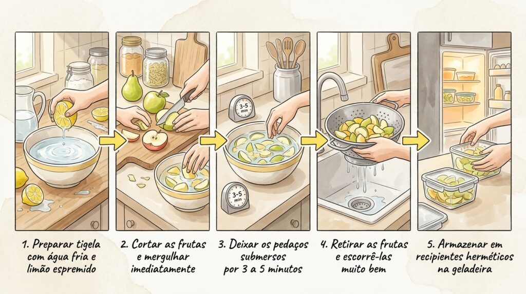 A maçã e a batata descascadas ficam com uma cor castanha e feia em poucos minutos? A oxidação impulsionada pela enzima polifenol oxidase