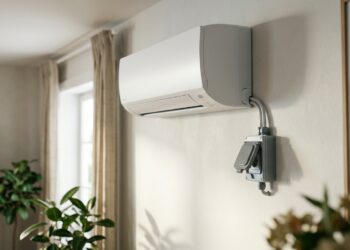 O disjuntor do ar-condicionado desarma sozinho ou os fios esquentam na parede? A bitola da fiação pode estar incompatível com a carga exigida