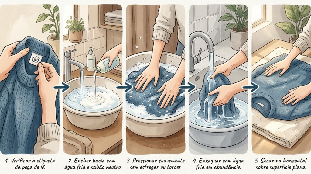 A camisola de lã encolheu três números depois de ir à máquina de secar roupa? A retração térmica e mecânica das escamas foliculares